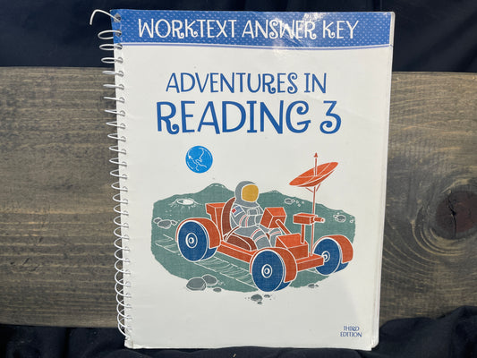 Reading 3 Student Worktext Answer Key third ed