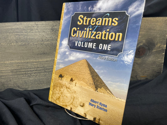 Streams of Civilization third edition volume one