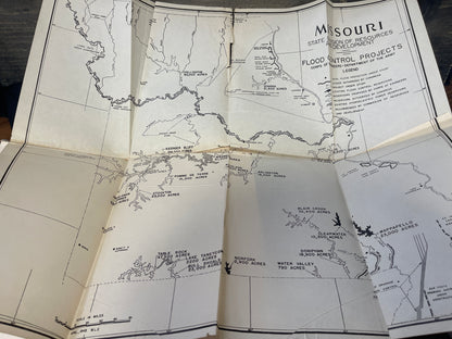 The Rivers of Missouri with river map