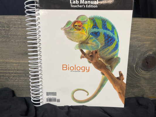 Biology Lab Manual Teacher's Ed fifth ed