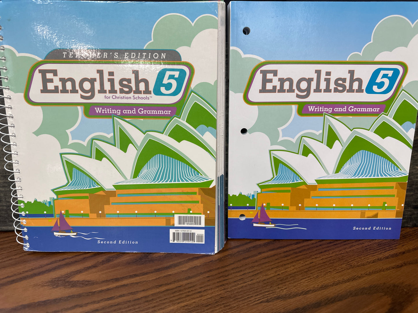 English 5 second ed worktext/teacher set