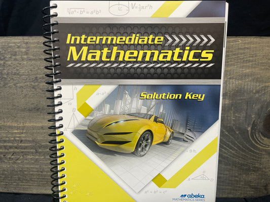 Intermediate Mathematics solution key