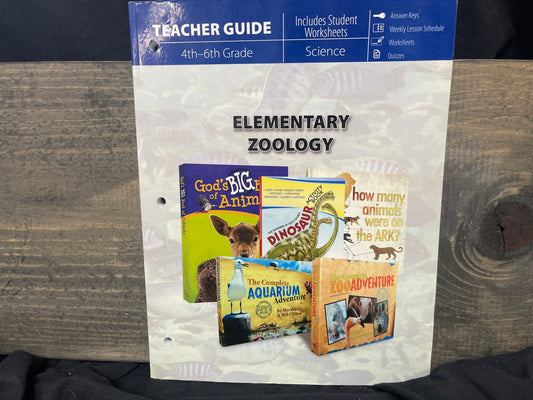 Elementary Zoology teacher guide