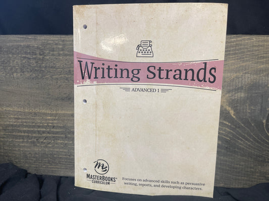 Writing Strands advanced 1