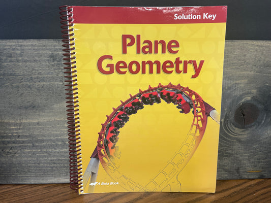 Plane Geometry Solution Key second ed