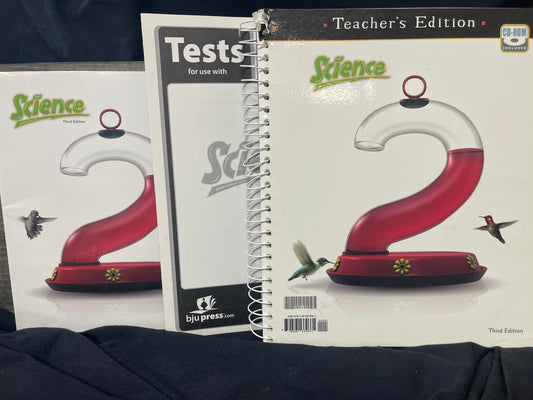 Science 2 set third ed set of 3
