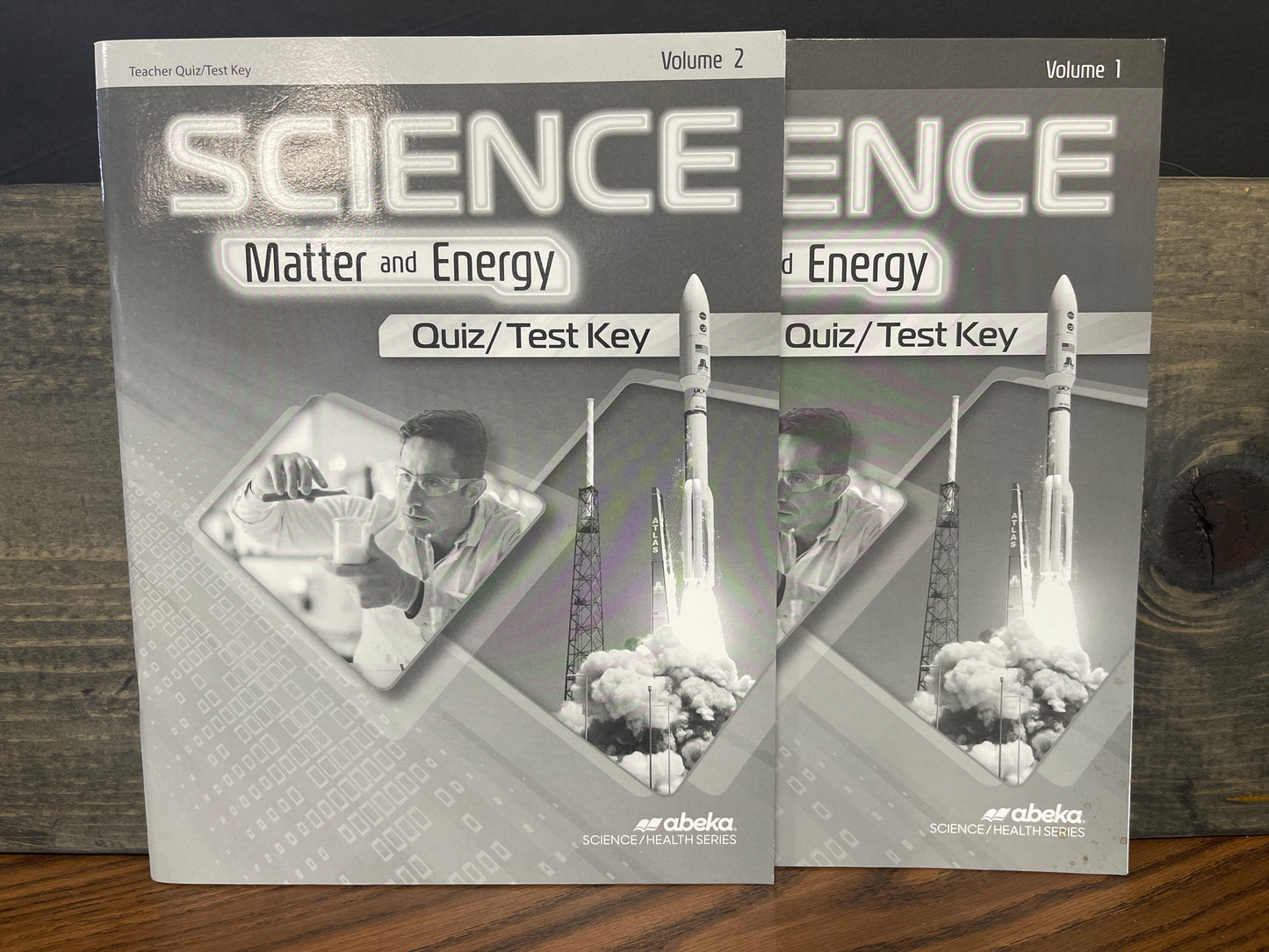Science Matter and Energy Quiz and Test Key Volume 1 and Volume 2