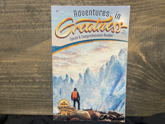 Adventures in Greatness Speed and Comp Reader fifth ed
