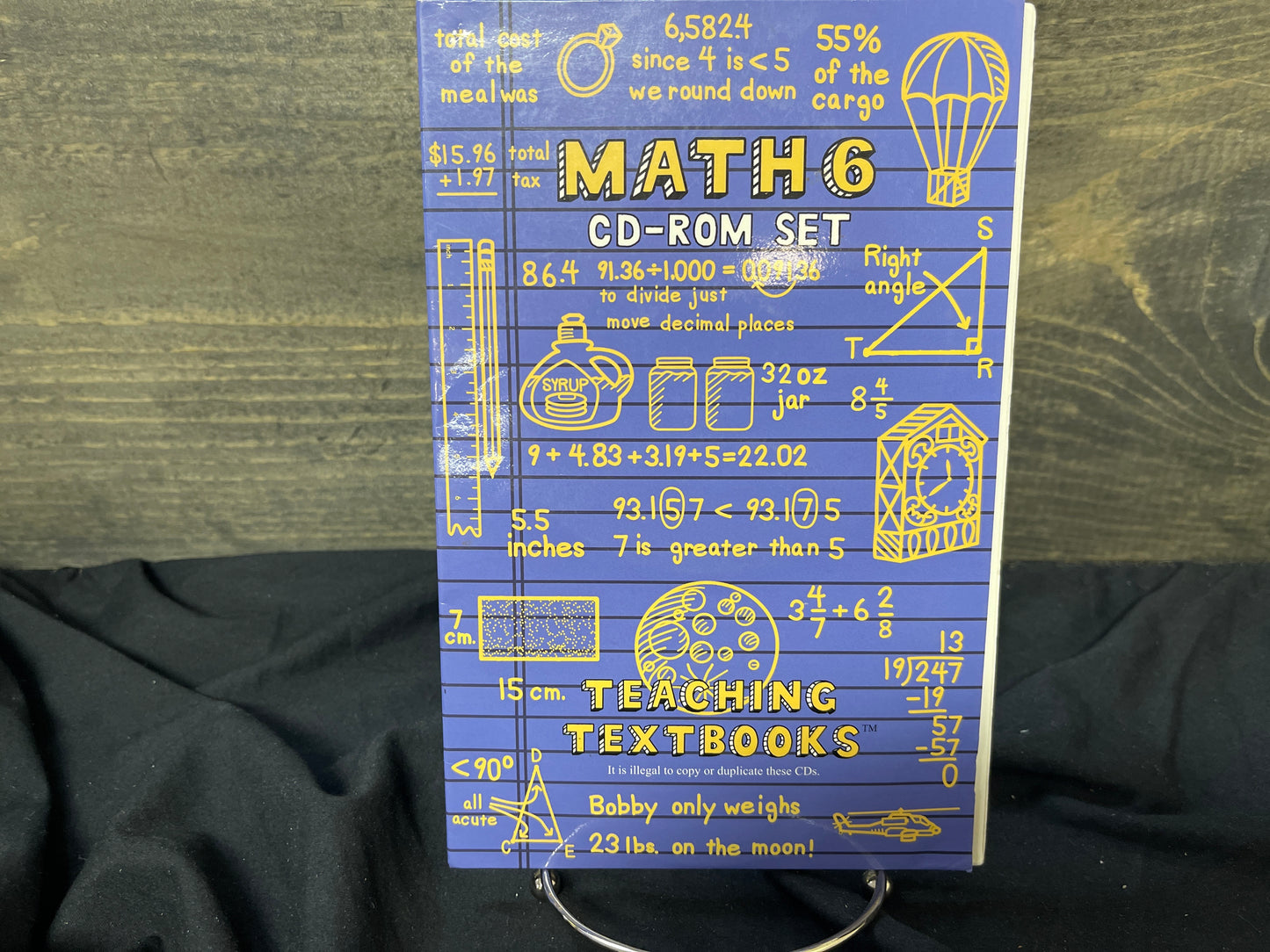 Teaching Textbooks Math 6 CD set