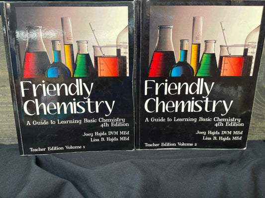 Friendly Chemistry teacher volumes 1 & 2 set fourth ed