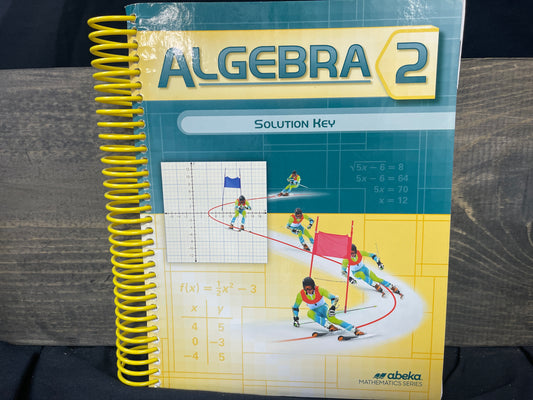 Algebra 2 solution key first ed