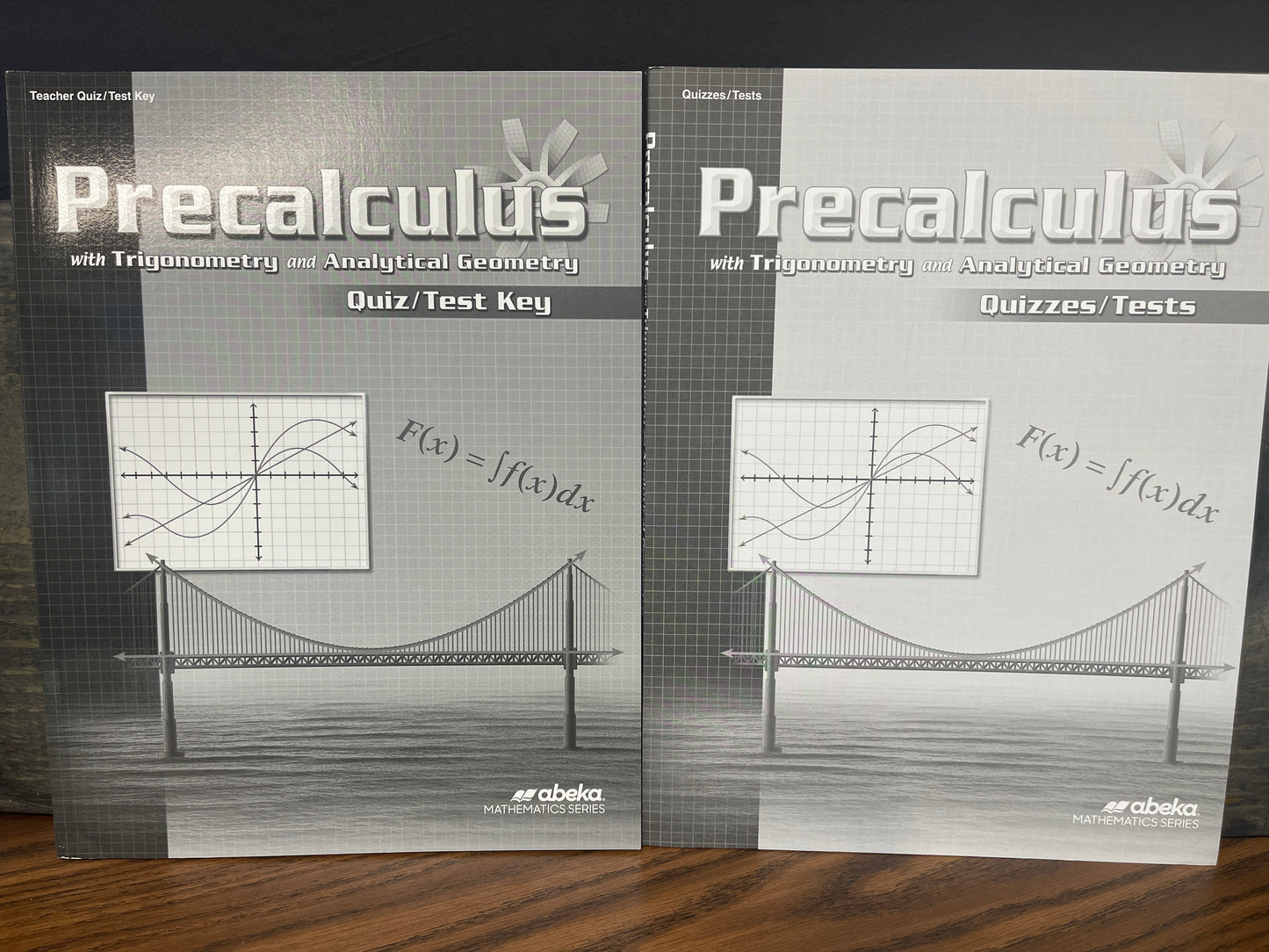 Precalculus with Trig and Analytical Geometry Quiz and Test Book with key