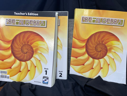 Pre-Algebra set second ed