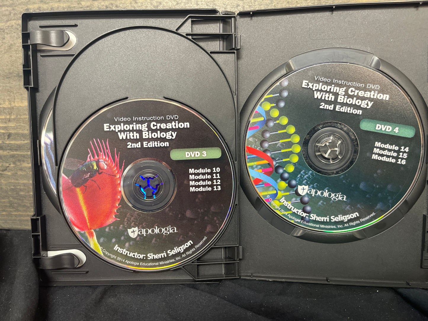 Exploring Creation with Biology second ed  DVD set
