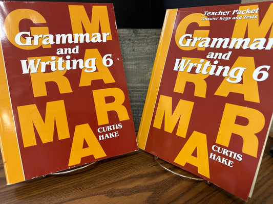 Grammar and Writing 6 first ed text/teacher set of 2