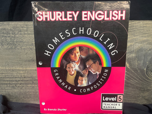 Shurley English level 5 teacher's manual with cd