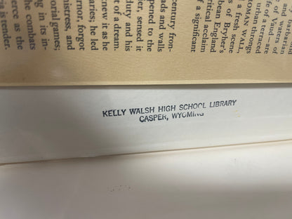 Roman Wall – Bryher – 1954 Pantheon Hardcover Ex-Library Historical Novel