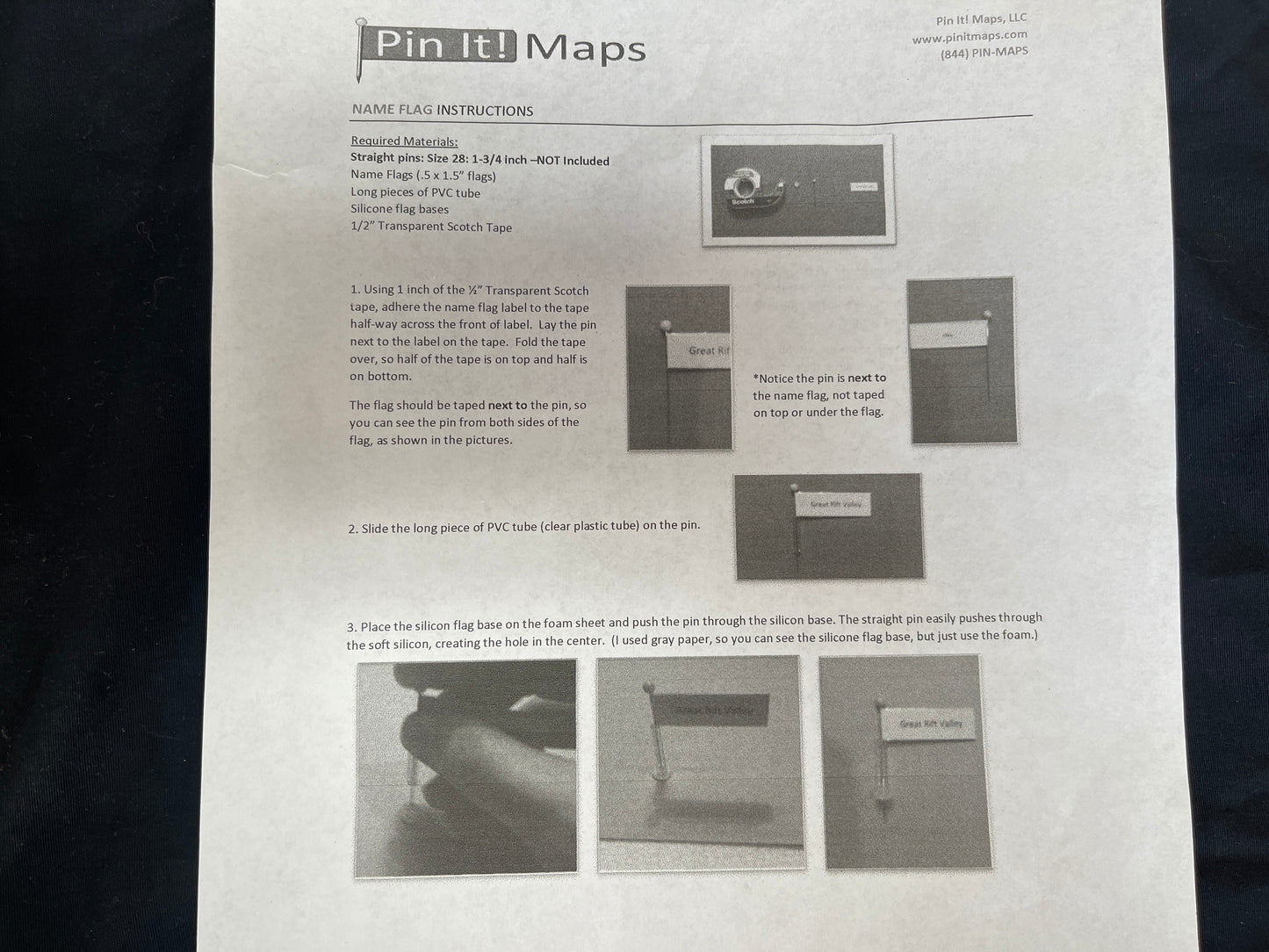 Pin It Maps Set