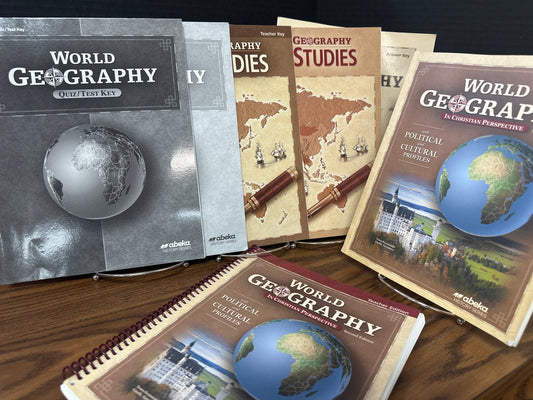World Geography complete set of 7 second ed