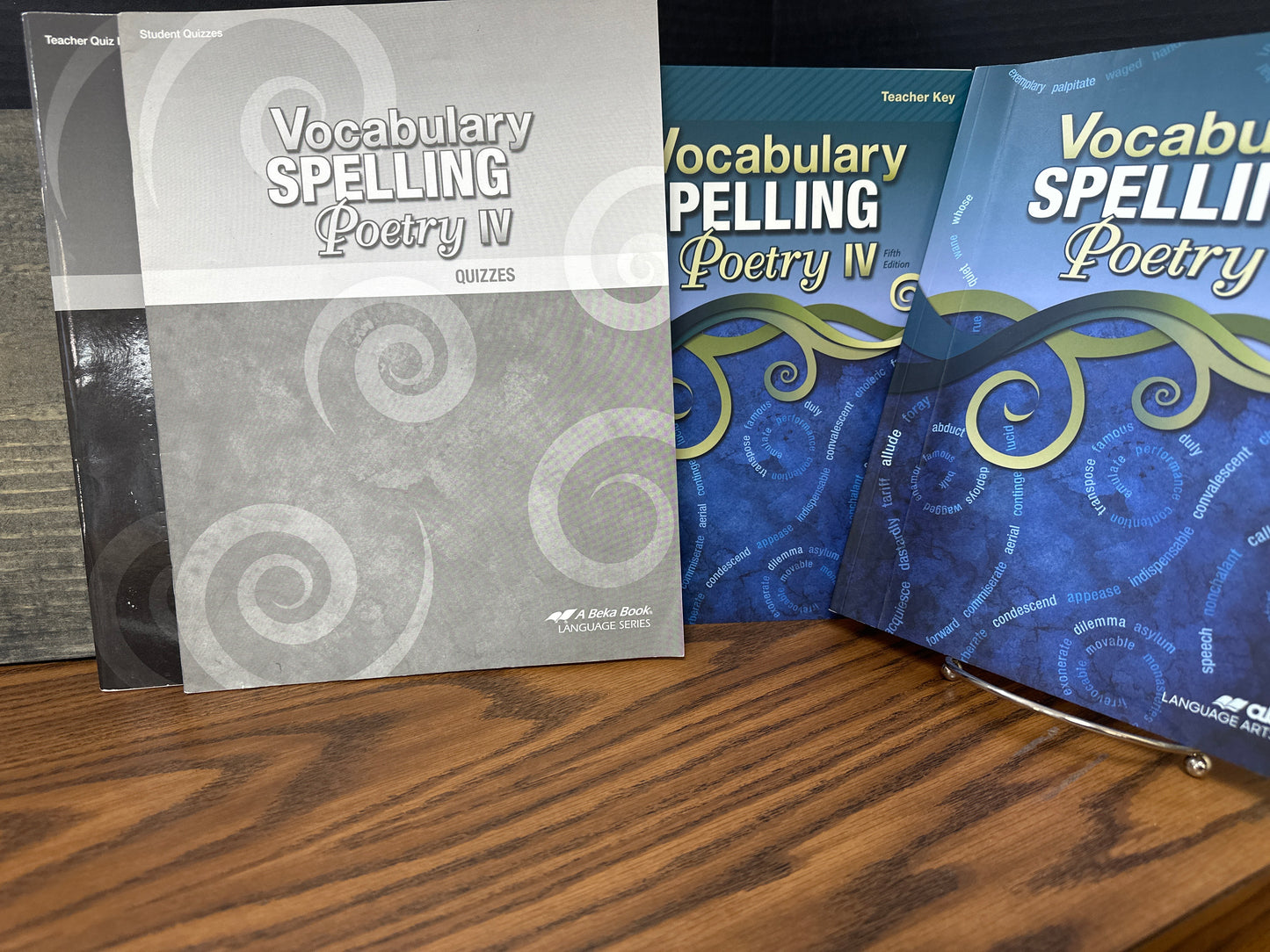 Vocabulary Spelling Poetry IV fifth ed complete set