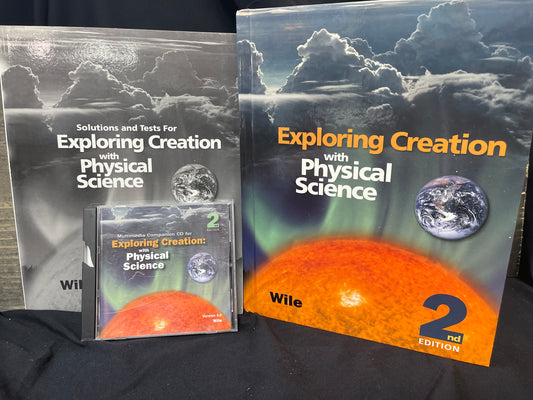 Exploring Creation with Physical Science set