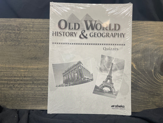 Old World History and Geography Quiz Book fourth ed