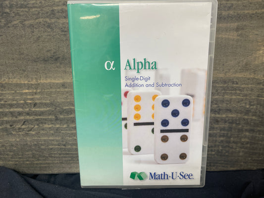Math-U-See Alpha CD