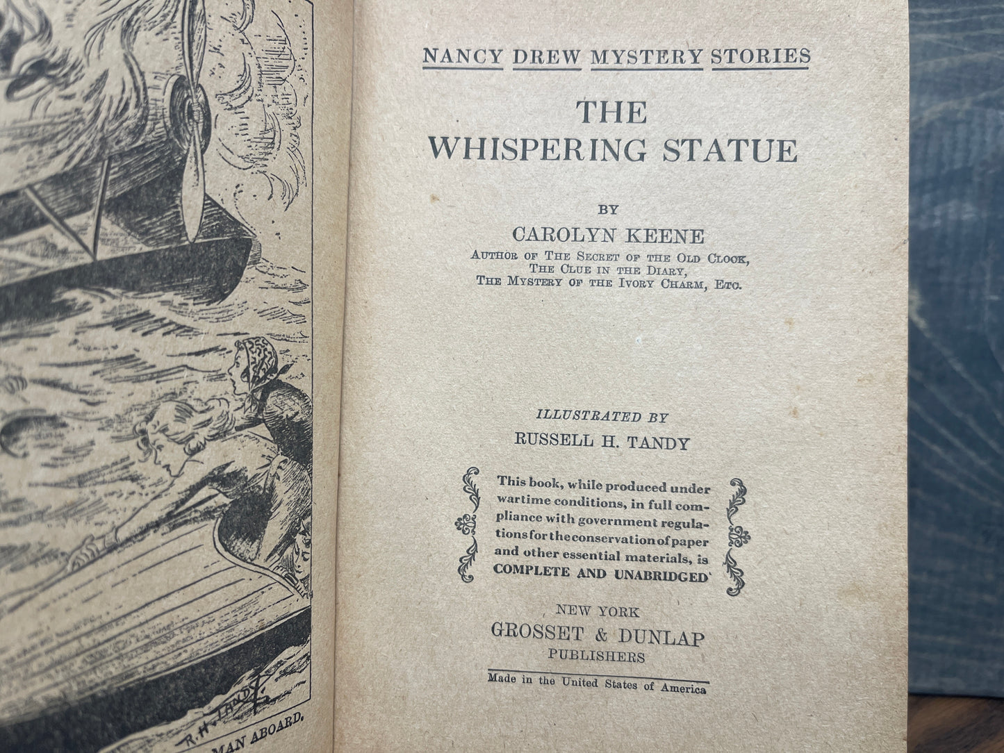 Nancy Drew #14 The Wispering Statue