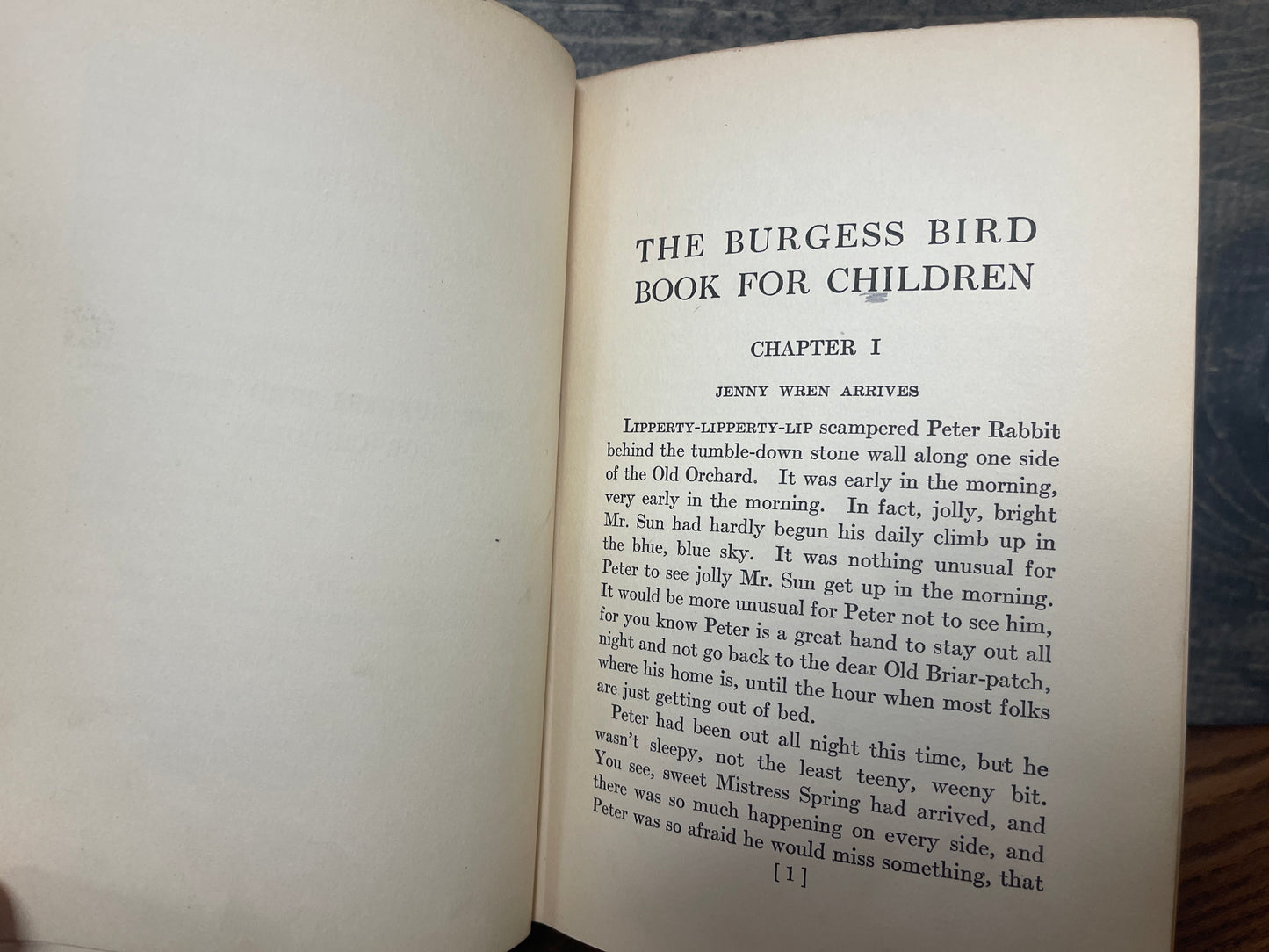 The Burgess Bird Book for Children – Thornton W. Burgess HC 1928