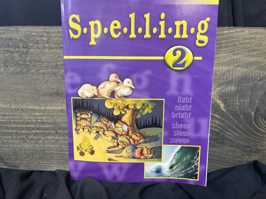 Spelling for Christian Schools 2 Student Workbook, second ed