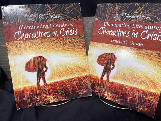 Illuminating Literature Characters in Crisis set of 2