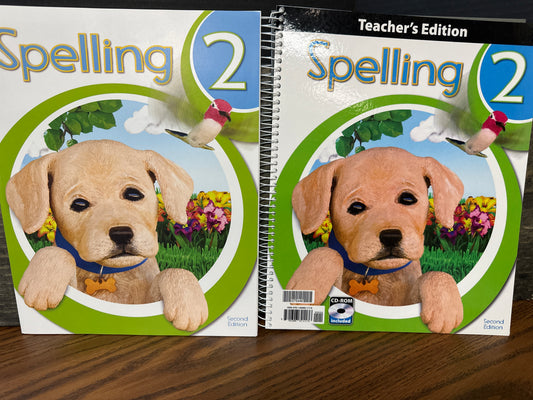 Spelling 2 student/teacher set