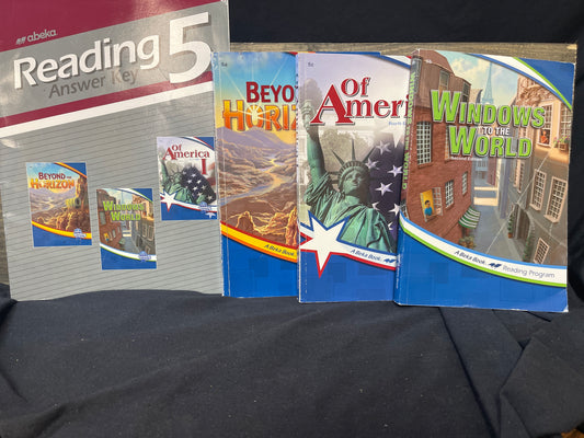 Abeka Reading 5 set