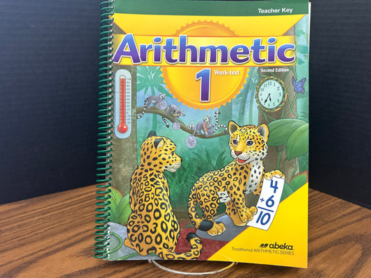 Arithmetic 1 teacher key second ed