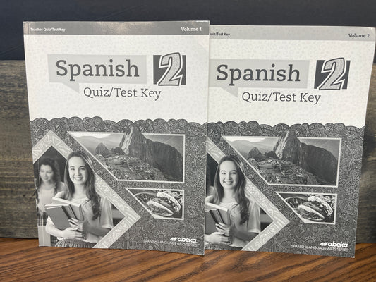 Spanish 2 Quiz/Test Key Volume 1 & 2