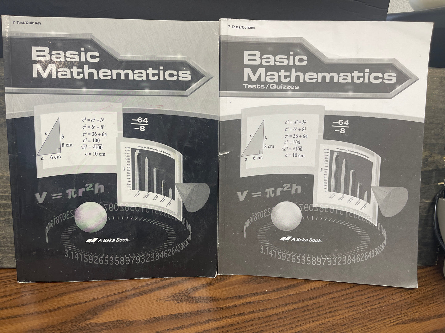 Basic Mathematics Quiz and Test Book and Key first ed