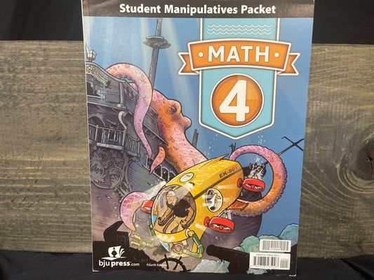 Math 4 Student Manipulatives Packet fourth ed