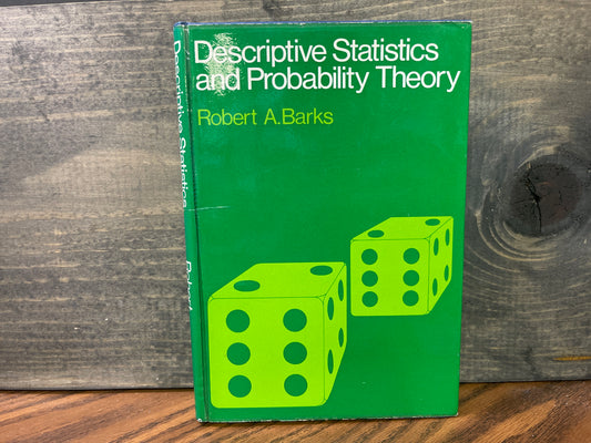 Descriptive statistics and probability theory1972