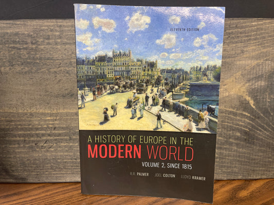 A History of Europe in the Modern World volume 2