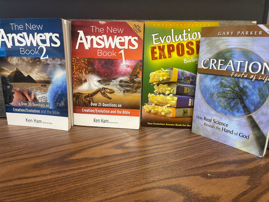 Answers in Genesis Creation/Intelligent design homeschool curriculum Set