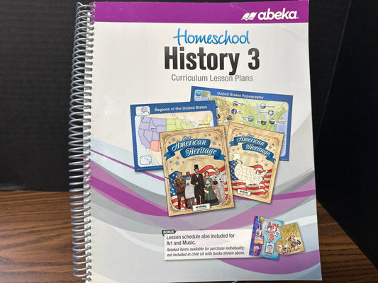 History 3 lesson plans