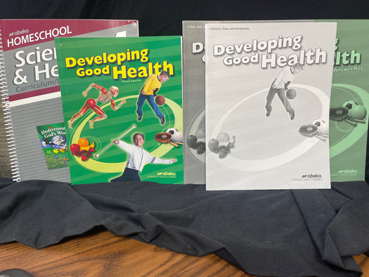 Science 4 set, Understanding Gods's World, Developing Good Health