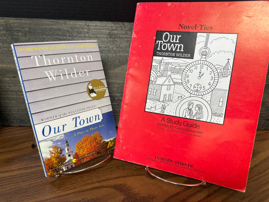Our Town book/guide set