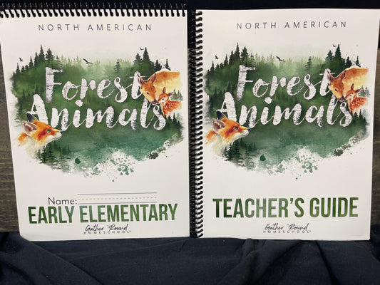 North American Forest Animals Early Elementary and Teacher's Guide