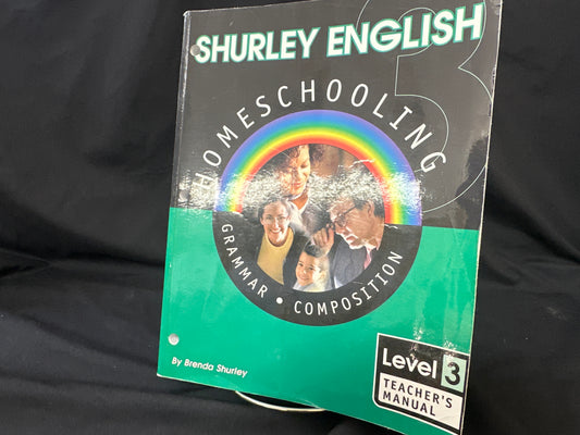 Shurley English level 3 book/cd set