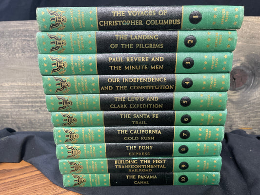 Cornerstones of Freedom books 1-10 vintage 1950-1951
