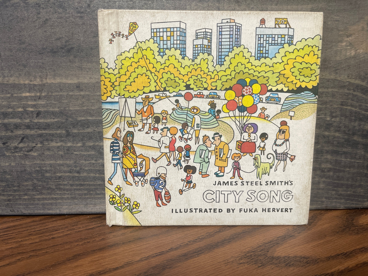 City Song – James Steel Smith – Fuka Hervert Illustrations – 1970 Ex-Library