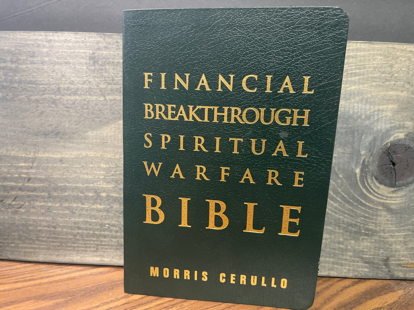 Financial Breakthrough Spiritual Warfare Bible KJV Morris Cerullo
