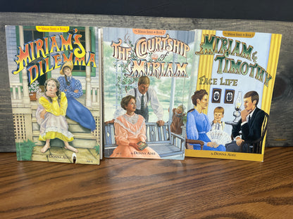 The Miriam Series Complete Set (Books 1–3) Donna Adee HC Inscribed Copies