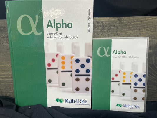 Math-U-See Alpha Instruction Pack